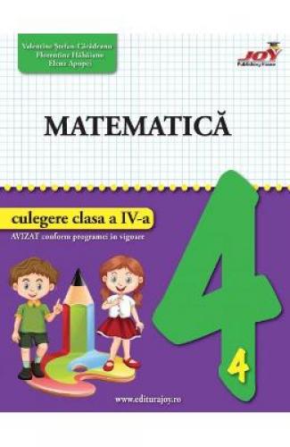 Matematica - Clasa 4 - Culegere - Valentina Stefan-Caradeanu - Manuale Scolare - Culegeri Auxiliare