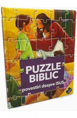 Puzzle biblic: Povestiri despre Isus - Carti pentru copii - Carti Prescolare